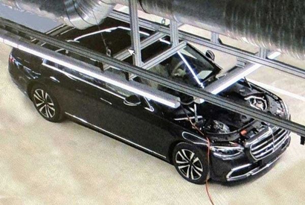 Фотошпионы поймали новый Mercedes-Benz S-Class