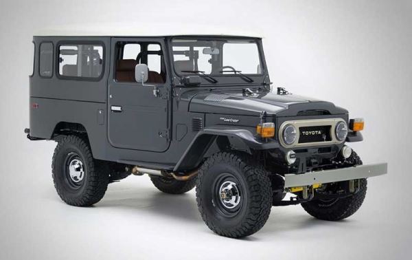 Раритетный Toyota Land Cruiser стал “дизайнерским”